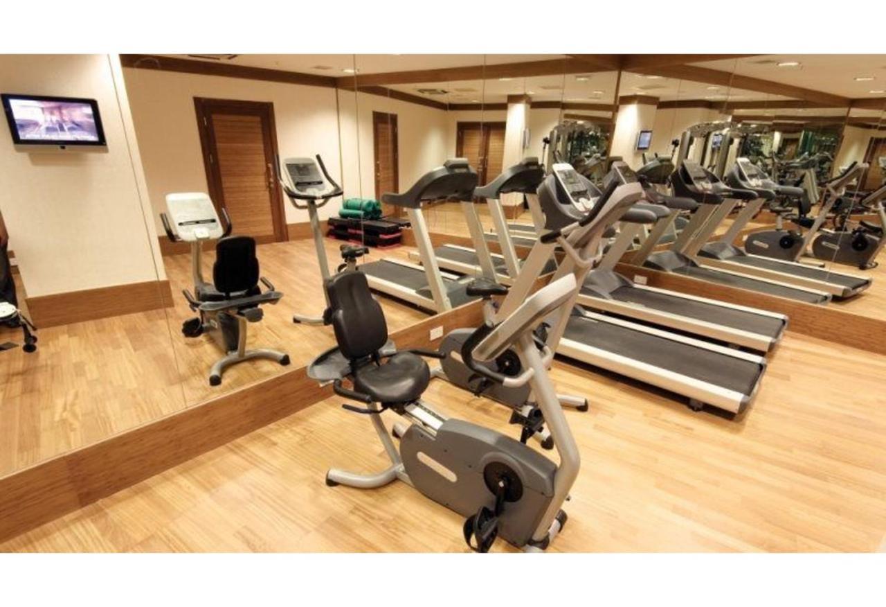 Savoy Hotel Spa & Casino Kerínia Kültér fotó A typical gym