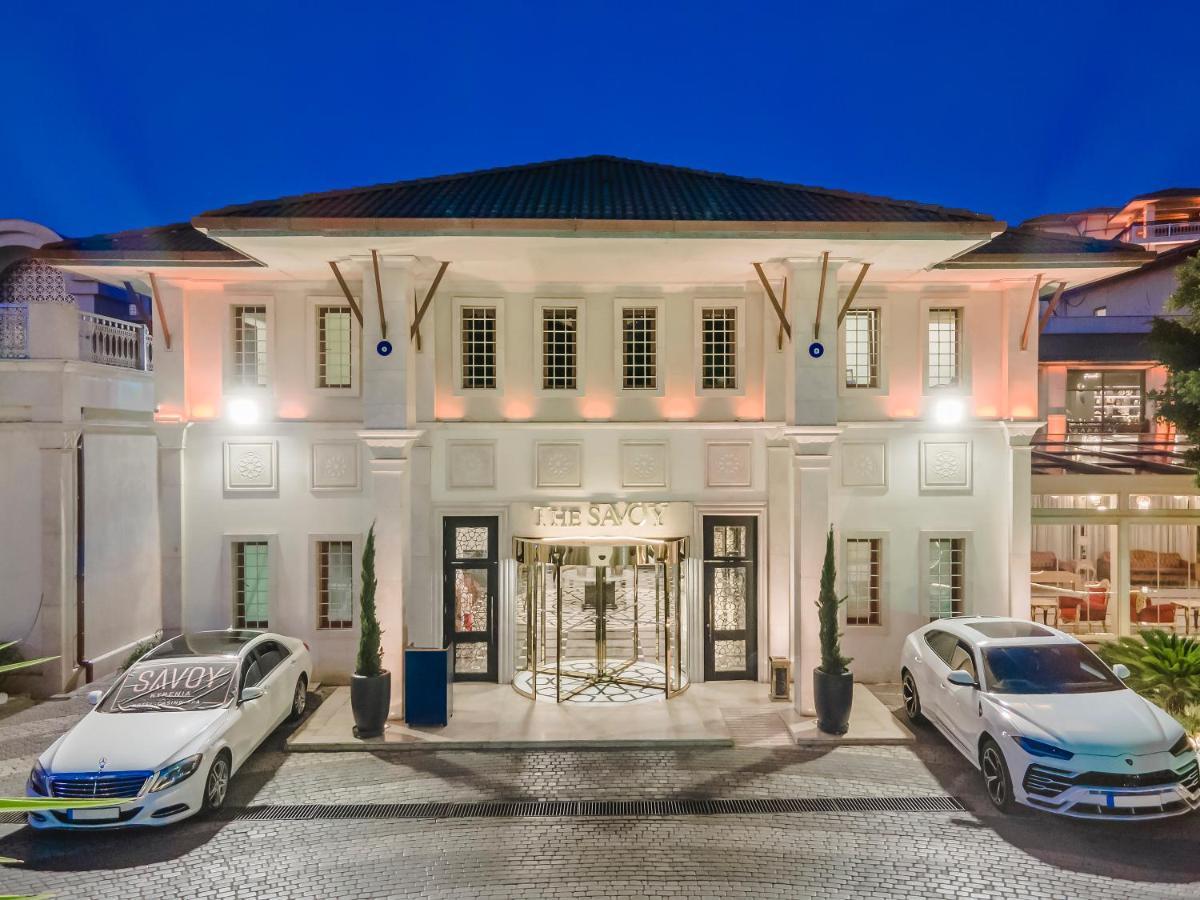 Savoy Hotel Spa & Casino Kerínia Kültér fotó The hotel's main entrance