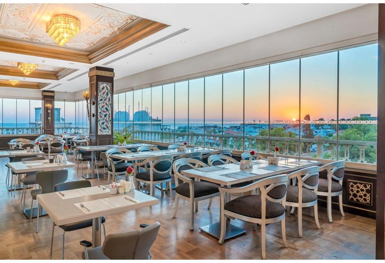 Savoy Hotel Spa & Casino Kerínia Kültér fotó The restaurant